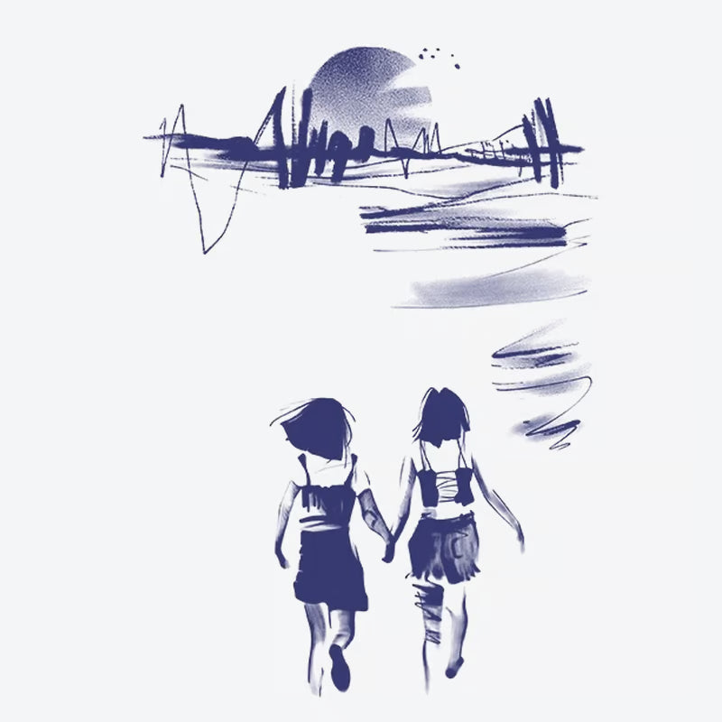 Friendship Sunrise Tattoo