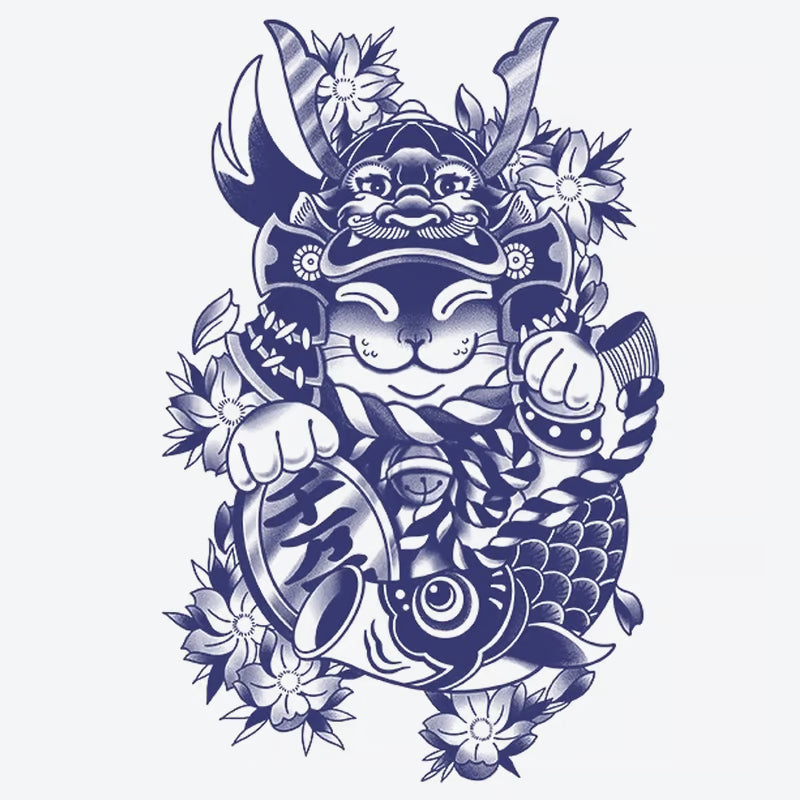 Yin Yang Koi Fish Tattoo