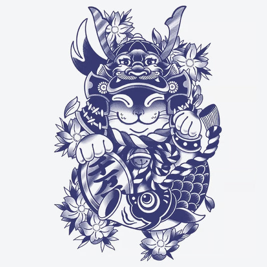 Yin Yang Koi Fish Tattoo