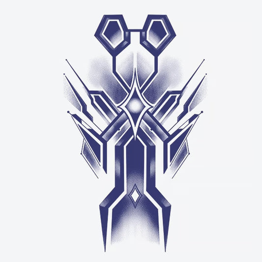 Geometric Starburst Tattoo