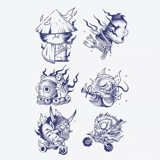 Kawaii Spirit Creature Series Tattoo