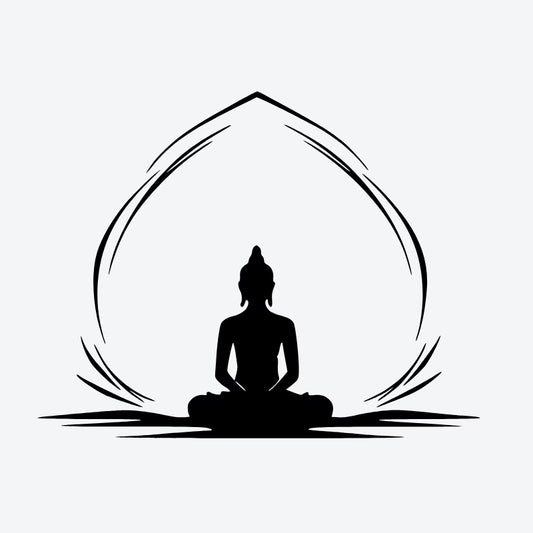 Buddha Meditation Nature Tattoo