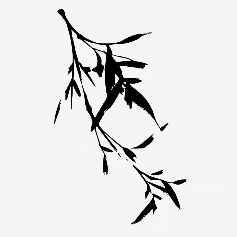 Bamboo Branch Tattoo