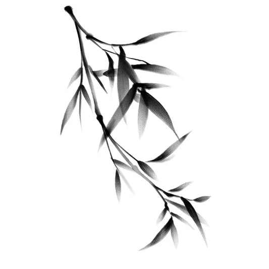 Bamboo Branch Tattoo