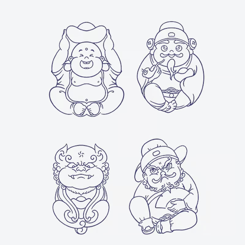 Buddha Deities Series Tattoo