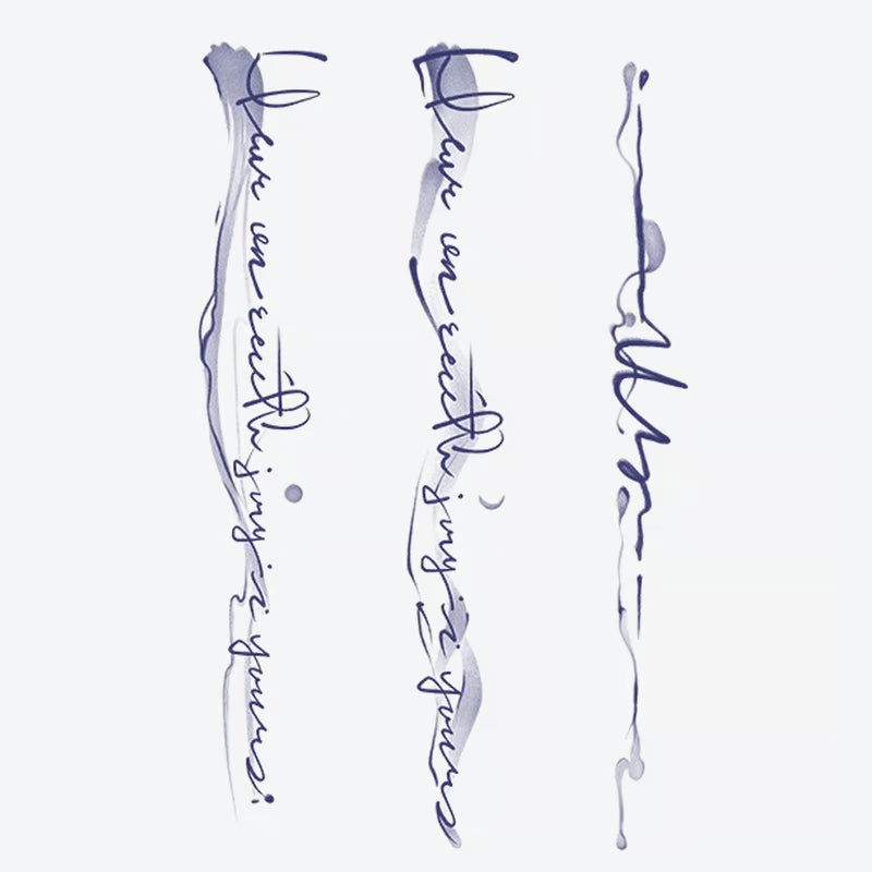 Ink Script Series Tattoo
