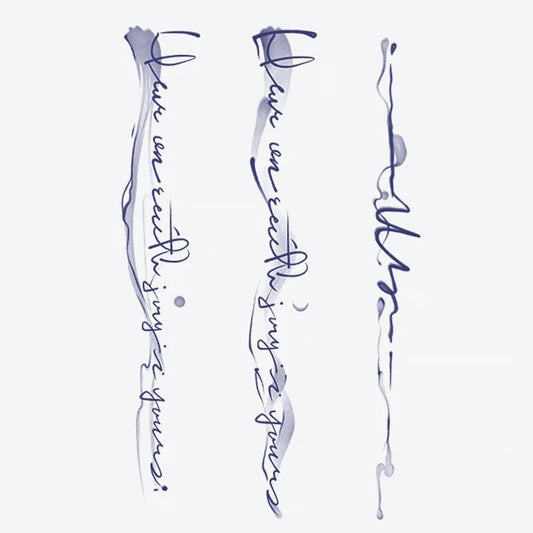 Ink Script Series Tattoo