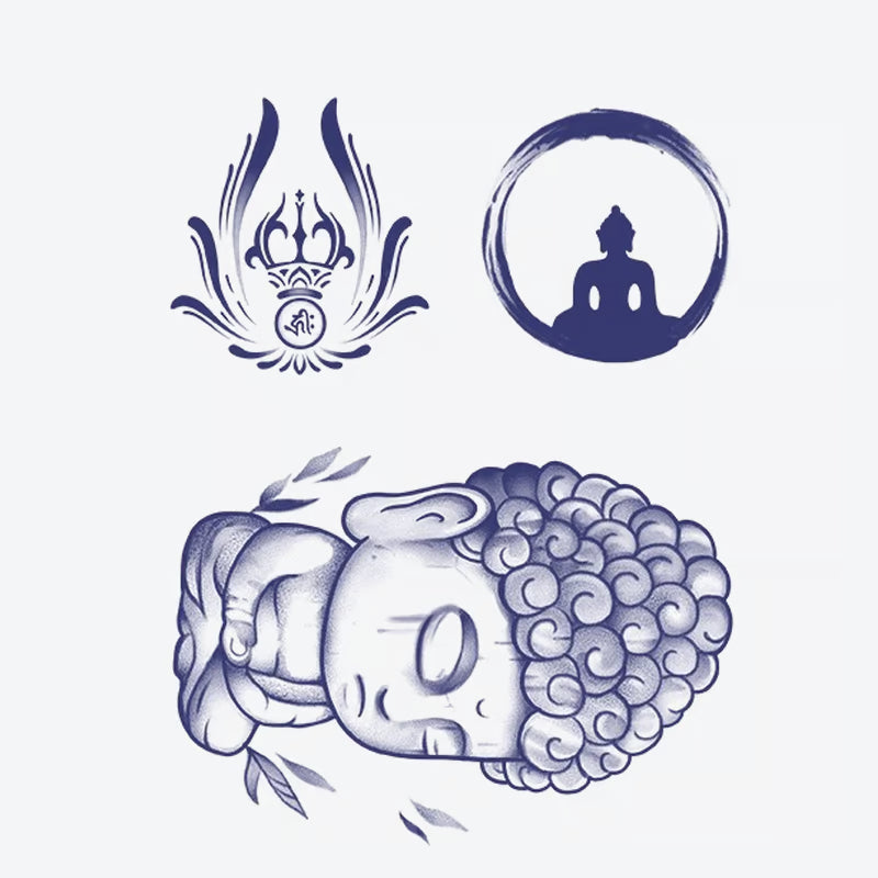 Buddha Elements Series Tattoo
