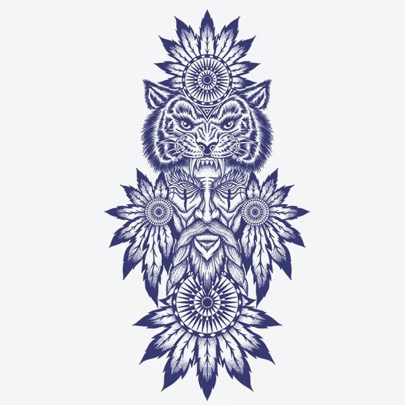 Tiger Warrior Spirit Tattoo