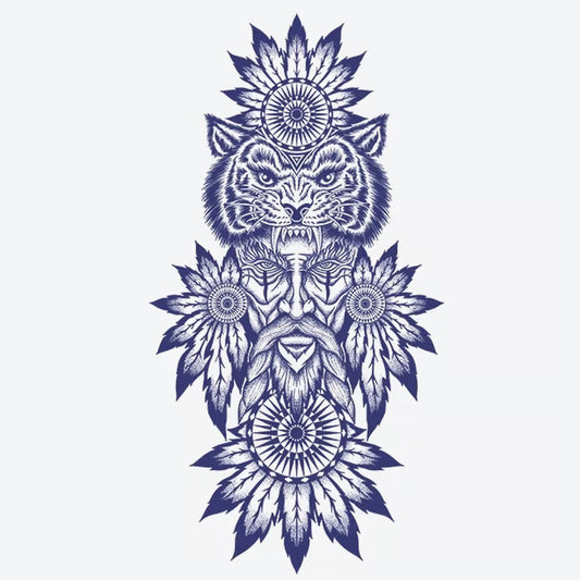 Tiger Warrior Spirit Tattoo