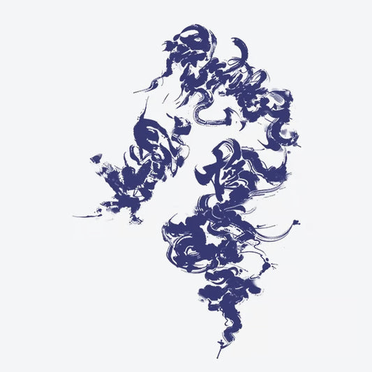 Abstract Ink Flow Tattoo