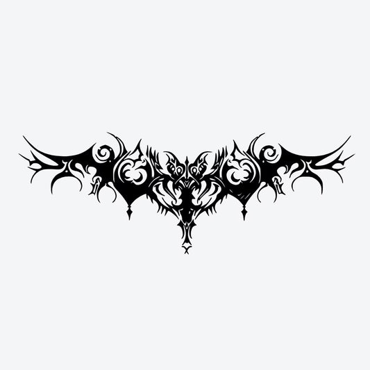 Tribal Wings Sexy Tattoo