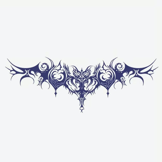 Tribal Wings Sexy Tattoo