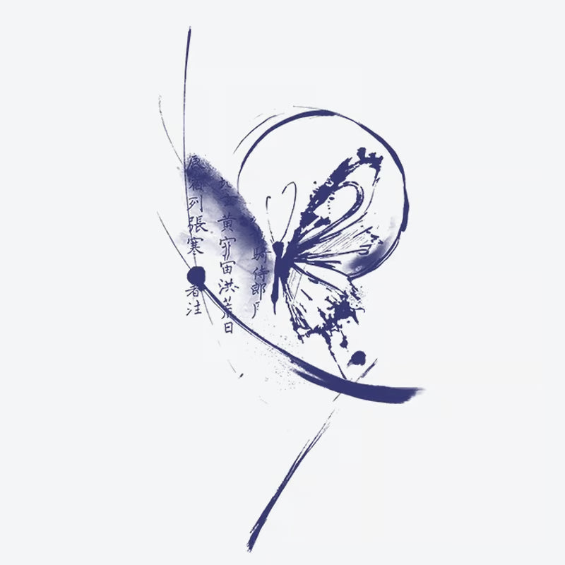 Butterfly Ink Tattoo