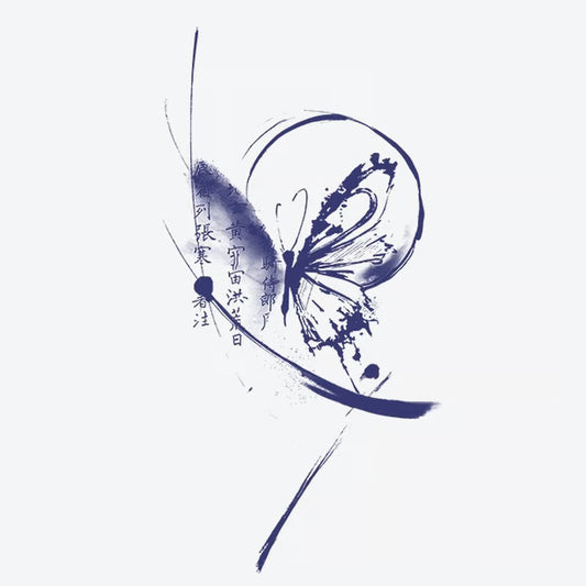 Butterfly Ink Tattoo