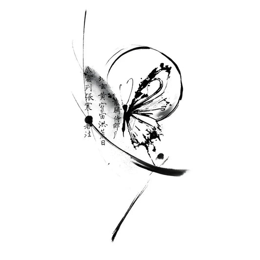 Butterfly Ink Tattoo