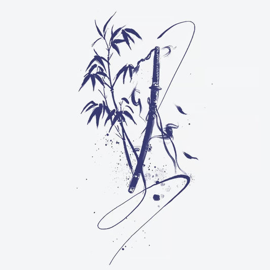 Bamboo Sword Tattoo