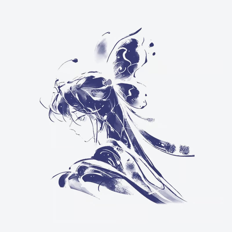 Butterfly Silhouette Tattoo