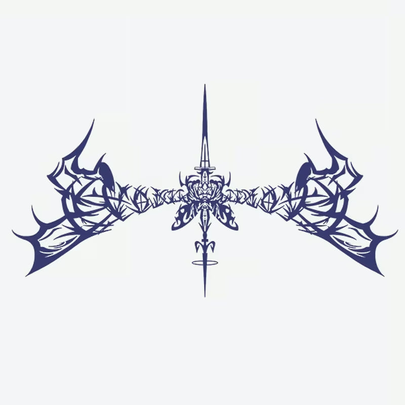 Blade Wings Tattoo