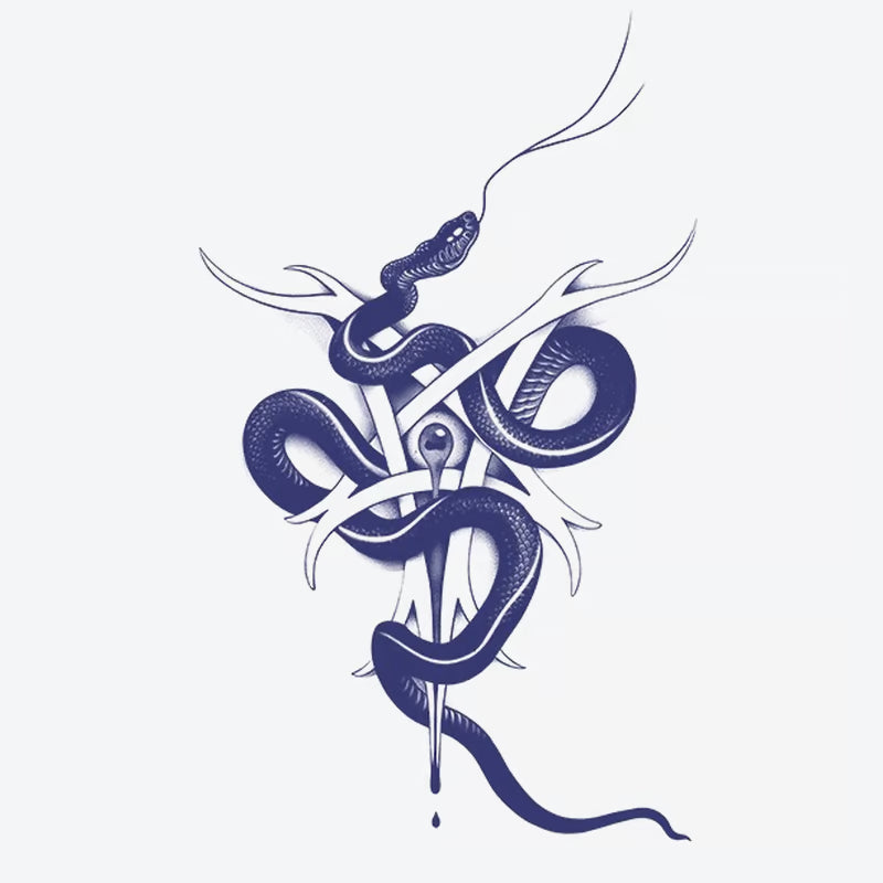 Snake Dagger Tattoo