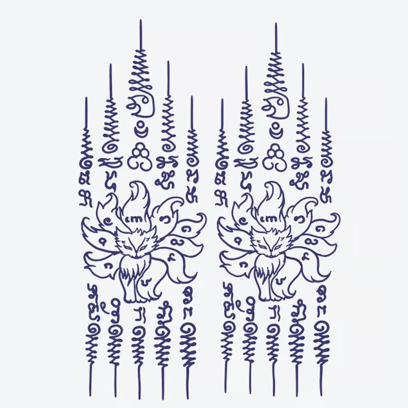 Lotus Mandala Script Tattoo