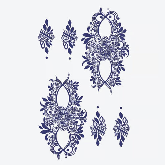 Floral Ornate Pattern Tattoo