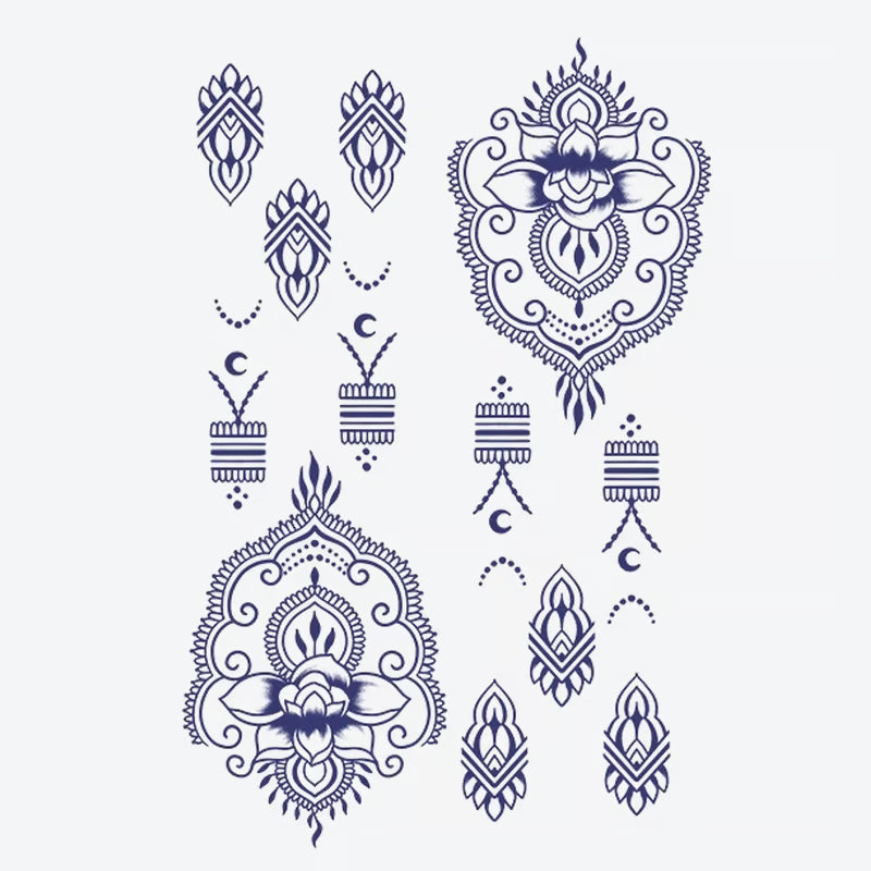 Ornate Floral Mandala Tattoo