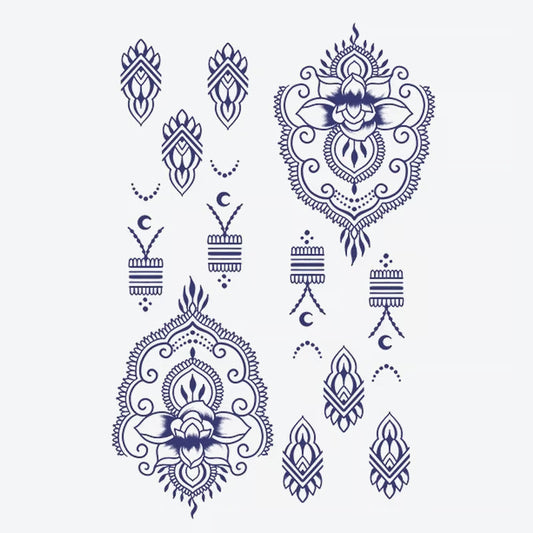 Ornate Floral Mandala Tattoo