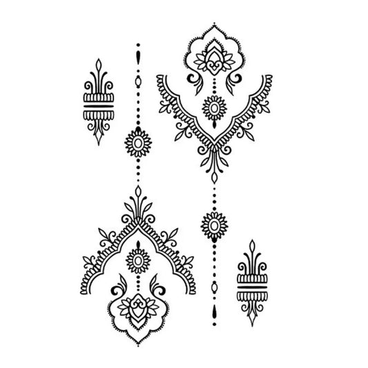 Oriental Pattern Series Tattoo
