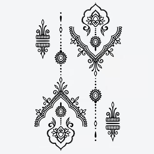 Oriental Pattern Series Tattoo