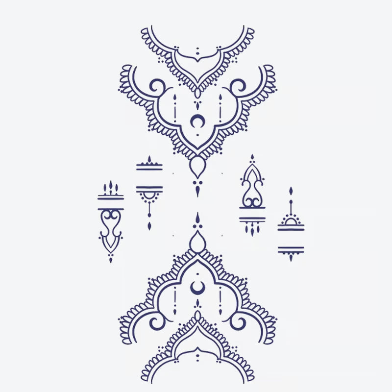 Ornamental Pattern Tattoo