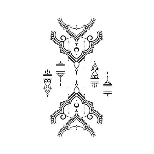 Ornamental Pattern Tattoo