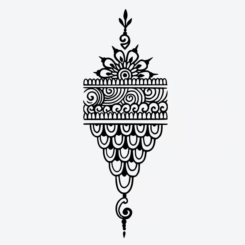 Ornamental Mandala Tattoo