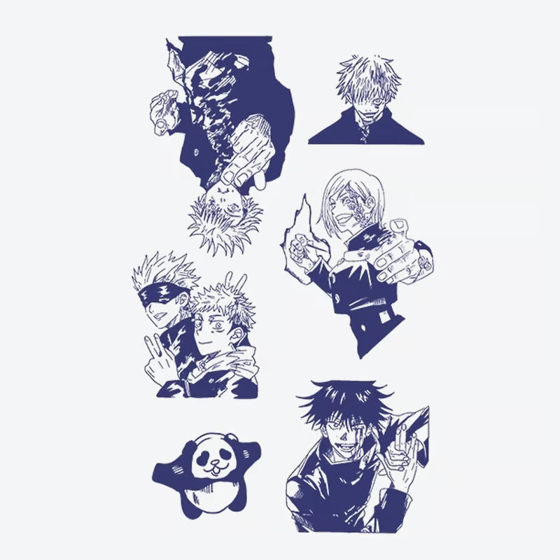 Anime Character Series Tattoo