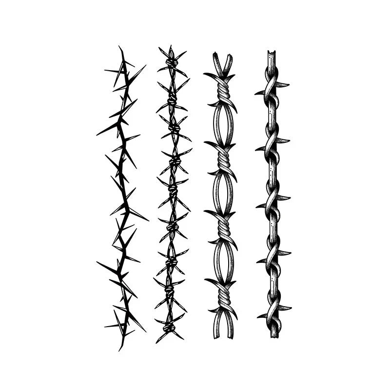 Barbed Wire Series Tattoo