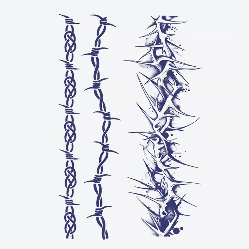 Barbed Wire Thorn Tattoo