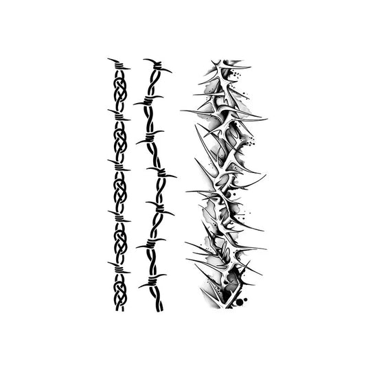 Barbed Wire Thorn Tattoo