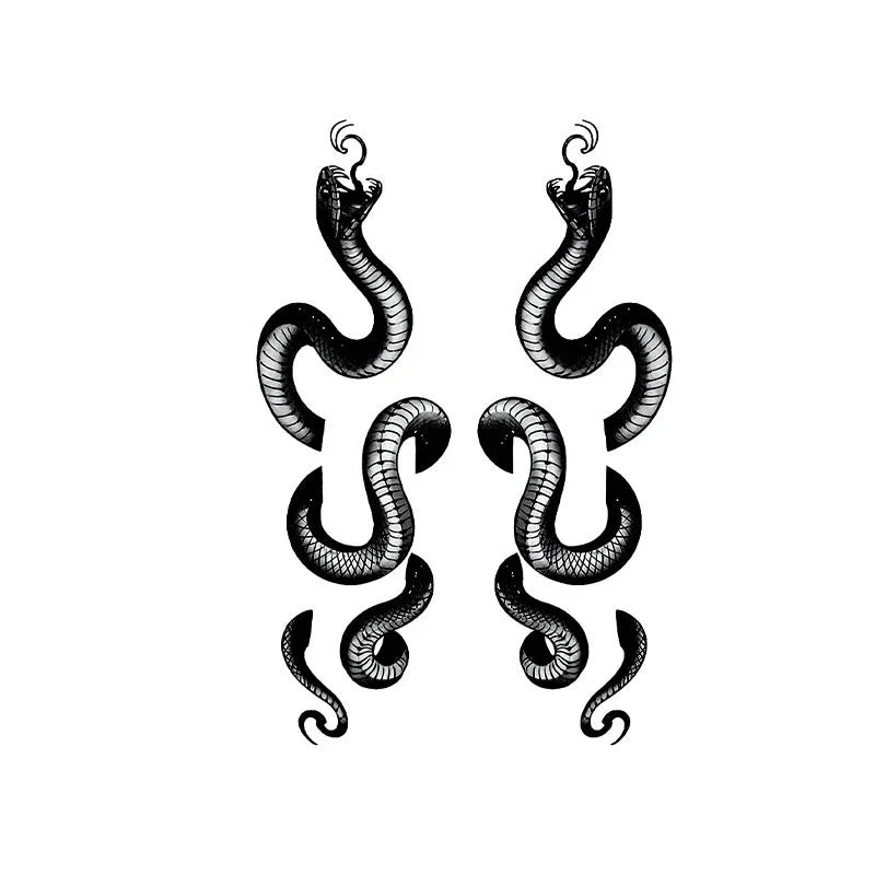 Double Snake Tattoo