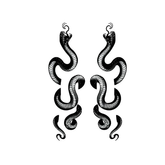 Double Snake Tattoo