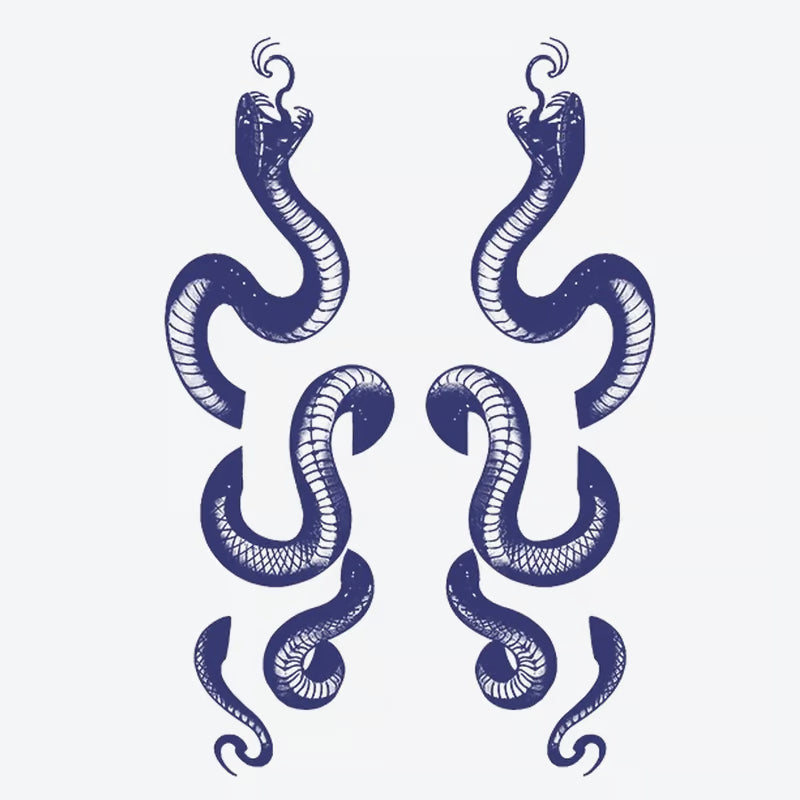 Double Snake Tattoo