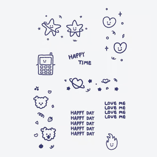 Happy Time Collection Tattoo