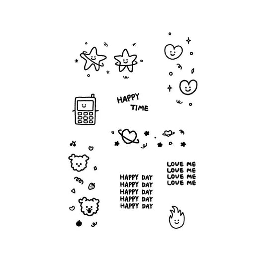 Happy Time Collection Tattoo