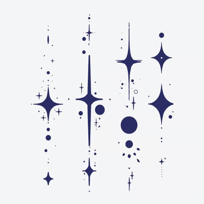 Celestial Starburst Tattoo