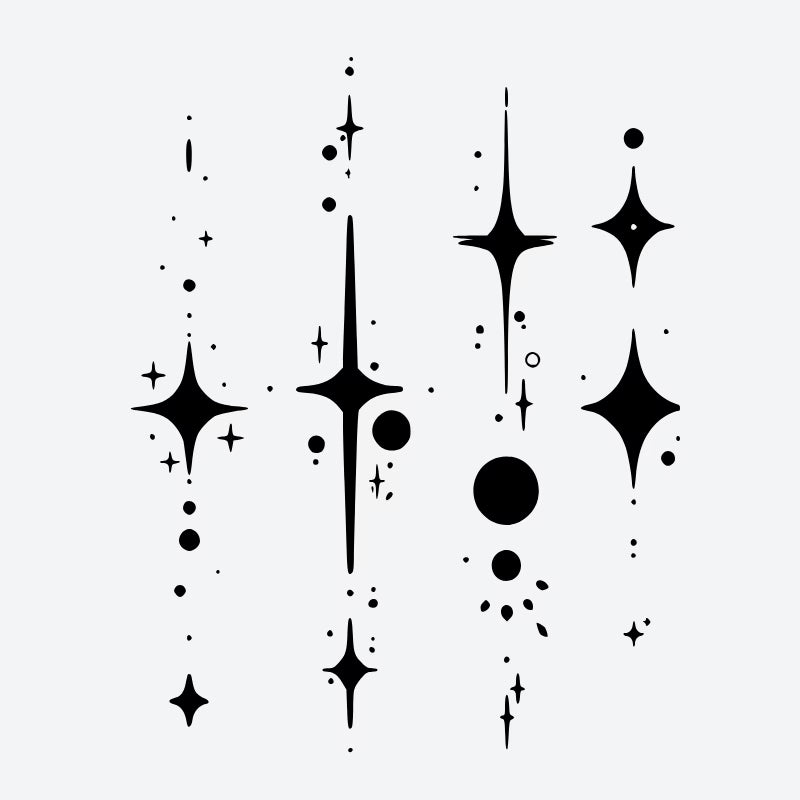 Celestial Starburst Tattoo