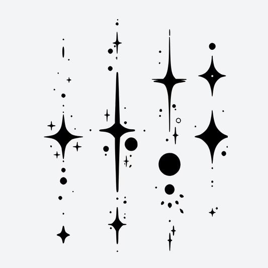 Celestial Starburst Tattoo