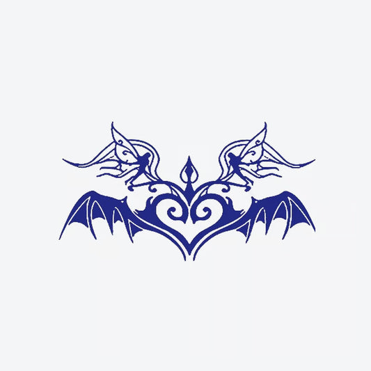 Fairy Winged Heart Tattoo