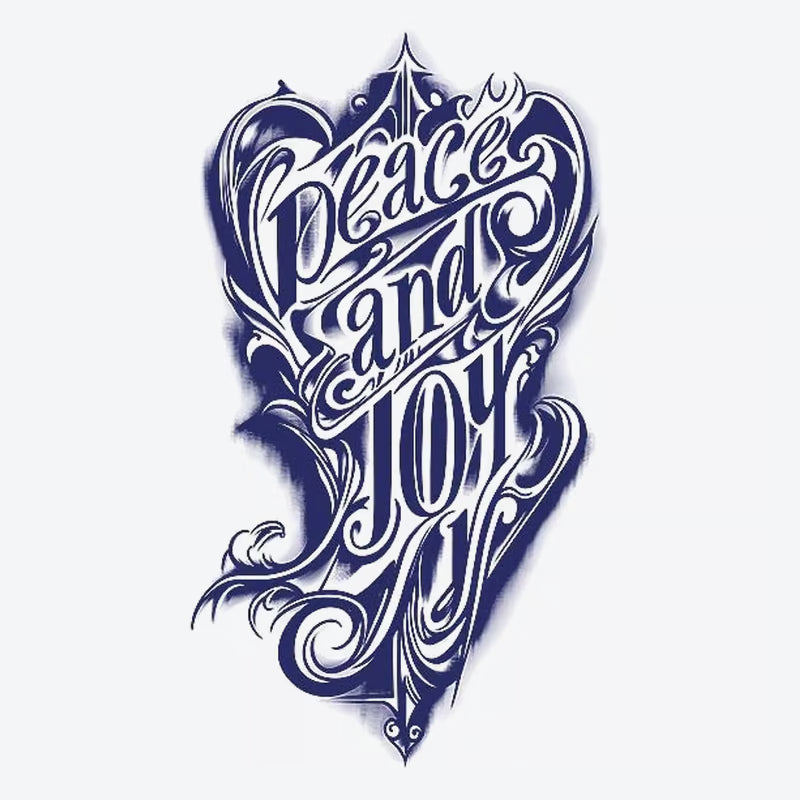 Peace And Joy Tattoo