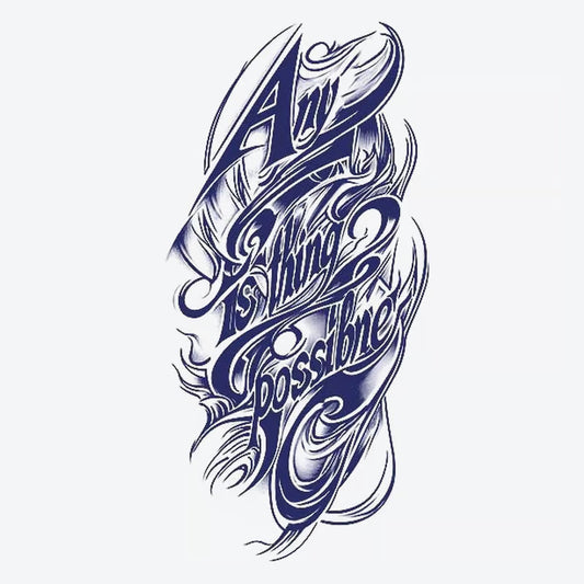 Anything Is Possible Tattoo