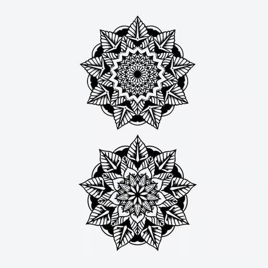 Mandala Leaf Series Tattoo