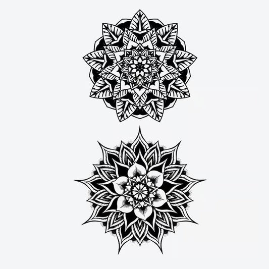 Mandala Flower Series Tattoo